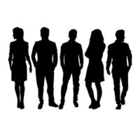 people silhouette