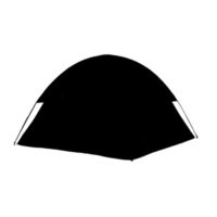 tent silhouette