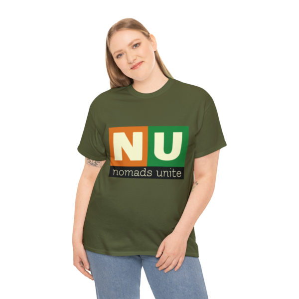 Nomads Unite Unisex Heavy Cotton Tee - Image 41